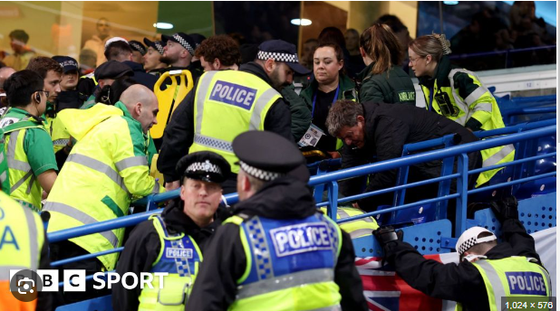 Police issue terrible statement after Leeds United fan is taken to hospital