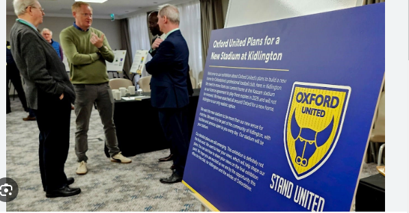 Oxford United reveal safe standing details at proposed new stadium