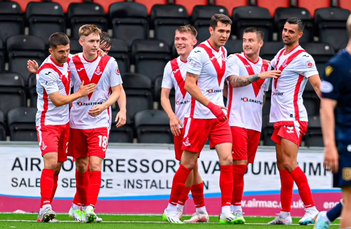Premiership place is still Airdrie’s target, insists boss after Morton defeat